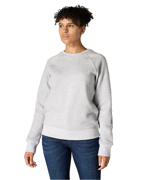 Women's Relaxed Fit Midweight Graphic Crewneck Sweatshirt